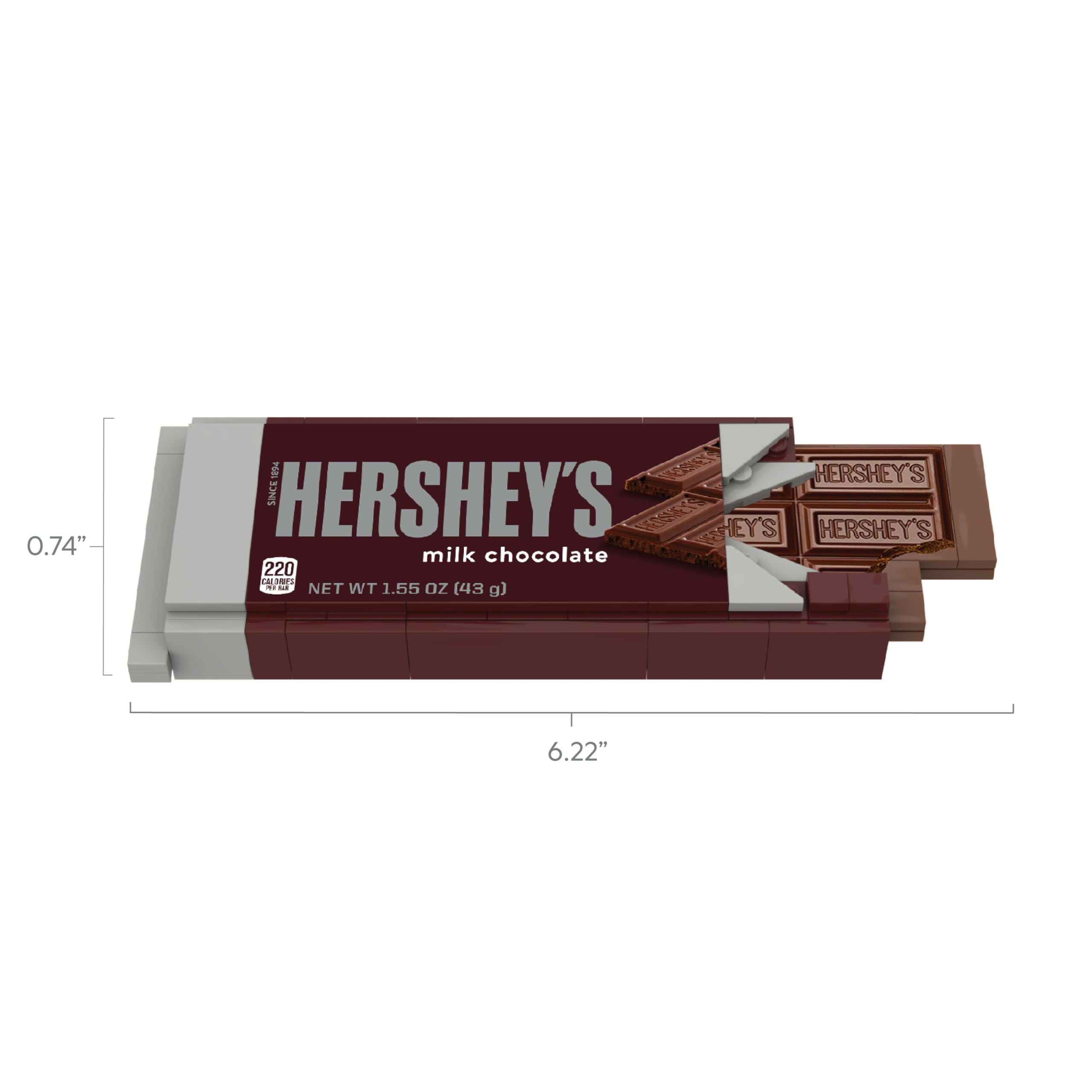Amazon.com: Snap & Switch Hershey's Chocolate Bar Set - Buildable